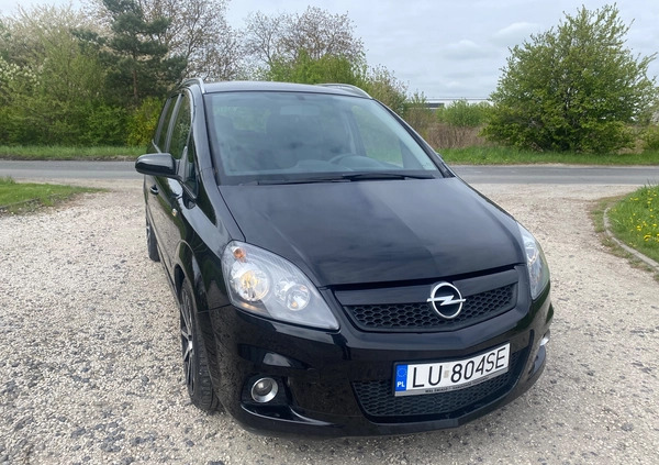 Opel Zafira cena 24500 przebieg: 218700, rok produkcji 2006 z Lublin małe 211